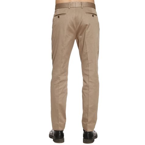 pantalone gucci uomo beige|Pantaloni GUCCI da Uomo .